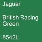 Preview: Jaguar, British Racing Green, 8542L.